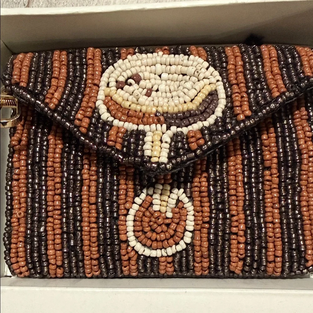 Rachel Zoe Beaded Clutch Set with Cocktail Design - Picture 4 of 6